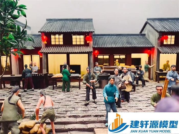 薛城香市微缩模型